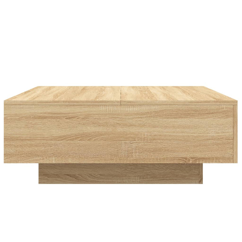 Couchtisch Sonoma-Eiche 80x80x31 cm Holzwerkstoff