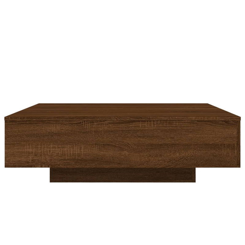 Couchtisch Braun Eichen-Optik 100x100x31 cm Holzwerkstoff