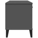 Schuhbank Viken Anthrazit 106X35X45 Cm Holzwerkstoff