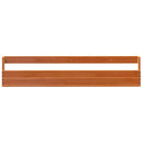 Wand-Schuhregale 2 Stk. 110X8,5X23,5 Cm Massivholz Wachsbraun