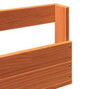 Wand-Schuhregale 2 Stk. 110X8,5X23,5 Cm Massivholz Wachsbraun