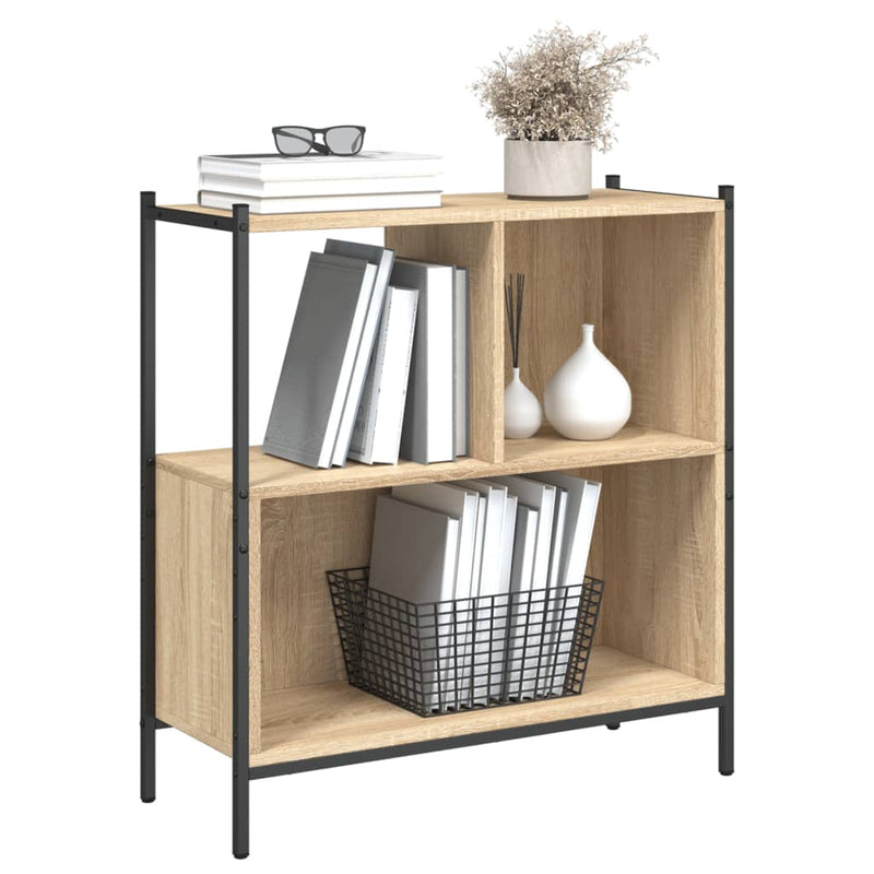 Bücherregal Sonoma-Eiche 72x28x77,5 cm Holzwerkstoff