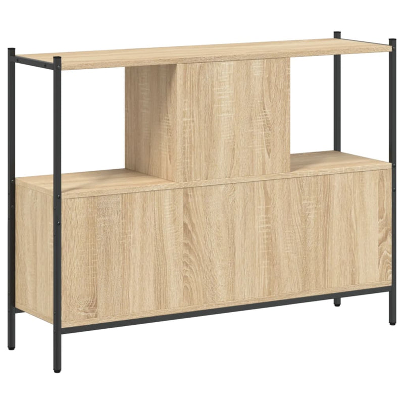 Bücherregal Sonoma-Eiche 102x28x77,5 cm Holzwerkstoff