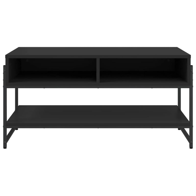 Couchtisch Schwarz 90x50x45 cm Holzwerkstoff