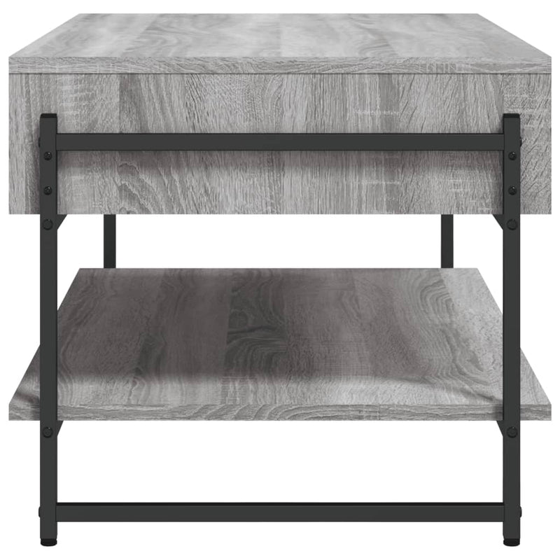 Couchtisch Grau Sonoma 90x50x45 cm Holzwerkstoff