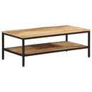 Couchtisch Raues Massivholz Mango