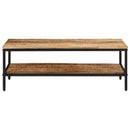 Couchtisch Raues Massivholz Mango