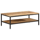Couchtisch Raues Massivholz Mango