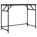 Schreibtisch 100X45X76 Cm Holzwerkstoff Und Stahl