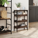 Küchenwagen Braun Eichen-Optik 53X20X76 Cm Holzwerkstoff