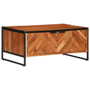Couchtisch 90X55X40 Cm Massivholz Akazie
