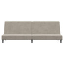 Schlafsofa 2-Sitzer Samt