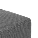 Schlafsofa 2-Sitzer Mit 2 Kissen Stoff