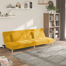 Schlafsofa 2-Sitzer Mit 2 Kissen Stoff