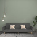 Schlafsofa 2-Sitzer Stoff