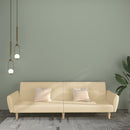 Schlafsofa 2-Sitzer Stoff