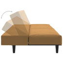 Schlafsofa 2-Sitzer Samt