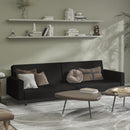 Schlafsofa 2-Sitzer Samt