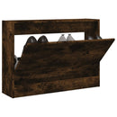 Schuhschrank 60X34X63,5 Cm Holzwerkstoff Räuchereiche