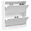 Schuhschrank Holzwerkstoff Weiß