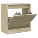 Schuhschrank Sonoma-Eiche 60X21X87,5 Cm Holzwerkstoff Sonoma Eiche