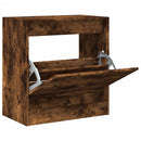 Schuhschrank 60X34X63,5 Cm Holzwerkstoff Räuchereiche