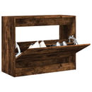 Schuhschrank 60X34X63,5 Cm Holzwerkstoff Räuchereiche