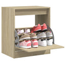 Schuhschrank Sonoma-Eiche 60X21X87,5 Cm Holzwerkstoff Sonoma Eiche