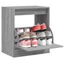 Schuhschrank Holzwerkstoff Grau Sonoma