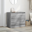 Schuhschrank Holzwerkstoff Grau Sonoma