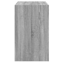 Schuhschrank Holzwerkstoff Grau Sonoma
