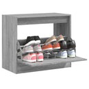 Schuhschrank Holzwerkstoff Grau Sonoma