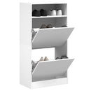Schuhschrank 60X34X116 Cm Holzwerkstoff