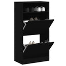 Schuhschrank 60X34X116 Cm Holzwerkstoff