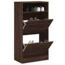 Schuhschrank 60X34X116 Cm Holzwerkstoff