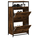 Schuhschrank 60X34X112 Cm Holzwerkstoff