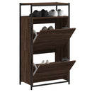 Schuhschrank 60X34X112 Cm Holzwerkstoff