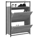 Schuhschrank 60X34X112 Cm Holzwerkstoff