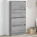 Schuhschrank Holzwerkstoff Grau Sonoma