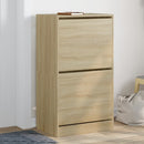 Schuhschrank Sonoma-Eiche 60X21X87,5 Cm Holzwerkstoff Sonoma Eiche