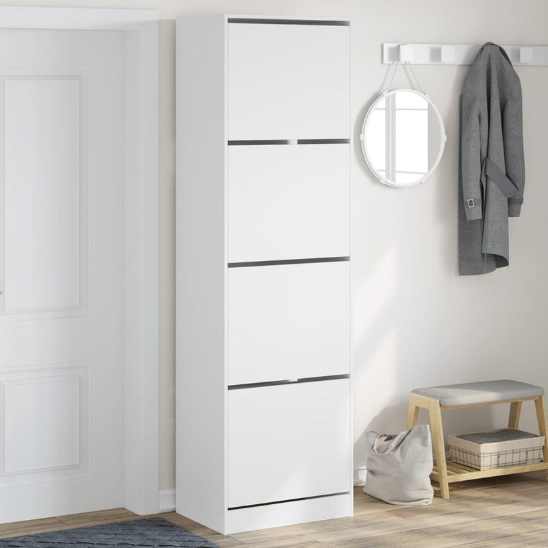 Schuhschrank Holzwerkstoff Weiß