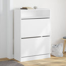 Schuhschrank 60X34X116 Cm Holzwerkstoff