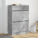 Schuhschrank 60X34X116 Cm Holzwerkstoff