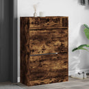 Schuhschrank 60X34X116 Cm Holzwerkstoff