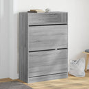 Schuhschrank 60X34X116 Cm Holzwerkstoff