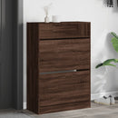 Schuhschrank 60X34X116 Cm Holzwerkstoff
