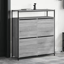 Schuhschrank 60X34X112 Cm Holzwerkstoff