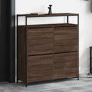 Schuhschrank 60X34X112 Cm Holzwerkstoff