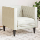 Chesterfield-Sofa Mit Nackenrollen Samt