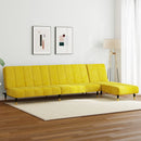 Schlafsofa In L-Form 275X140X70 Cm Samt